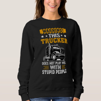 Camiseta Este Caminhoneiro Não Joga Bem O Motorista De Cami