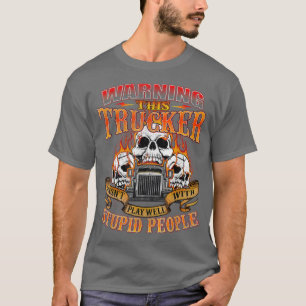 Camiseta Este Caminhoneiro Não Joga BemSemi Driver Tru