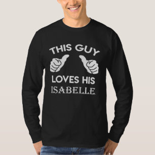 Camiseta Este cara ama seu coração de valentine ISABELLE