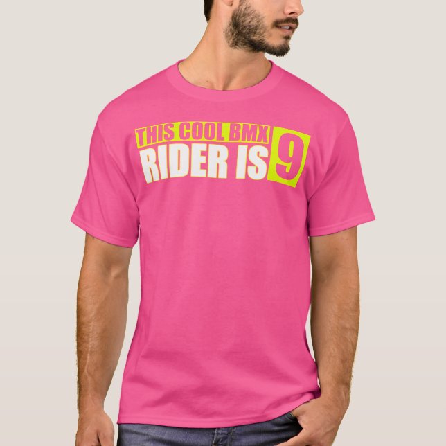 Camiseta Este Cavaleiro Bmx Legal É 9 Bicicletas Engraçadas (Frente)