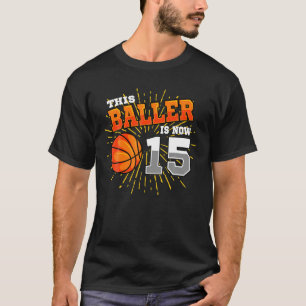 Camiseta Este Chamador Tem Agora 15 ANIVERSÁRIOS De 15 De B