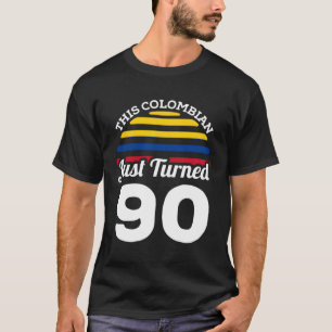 Camiseta Este Colombiano acabou de transformar 90 90 da Col