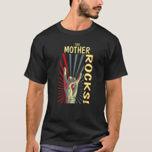 Camiseta Este concerto de retrorreflecção de Vintage da Mãe