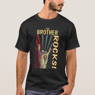 Camiseta Este concerto Retroativo Brother Rocks Vintage 70S