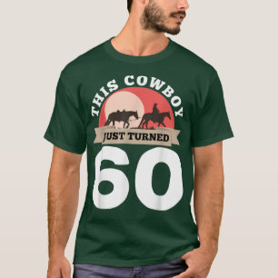 Camiseta Este Cowboy Acabou De Transformar 60 60 Cavalo de 
