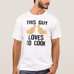 Camiseta Este cozinheiro de LovesTo da cara