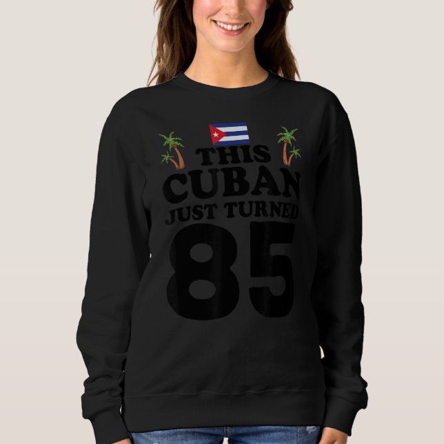 Camiseta Este Cubano Acabou De Transformar 85 Cubano 85º Na (Frente)
