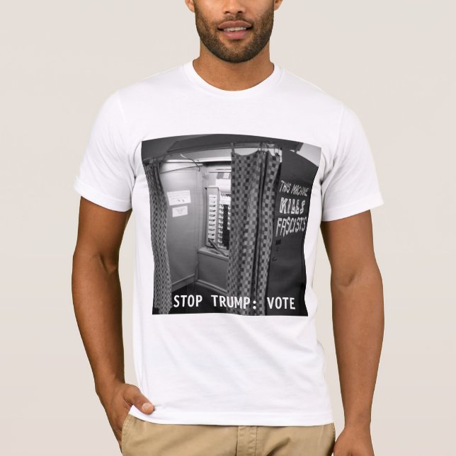 Camiseta Este design [de votação] 3 do T dos fascistas dos (Frente)