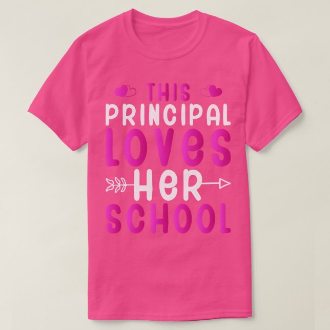 Camiseta Este Diretor Ama A Escola Dela (Frente do Design)