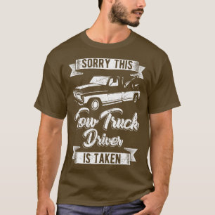 Camiseta Este Dois Operadores De Caminhão É Levado Para O G