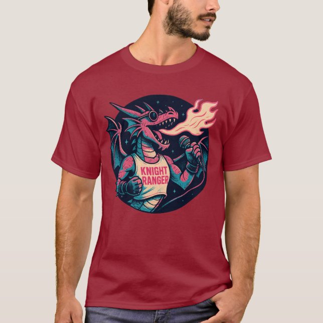 Camiseta Este Dragão Põe Fogo (Frente)