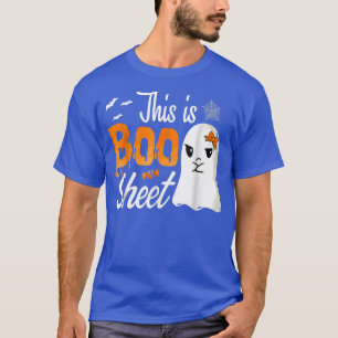 Camiseta Este É Boo Sheet Feliz Halloween Ghost Cute Assust