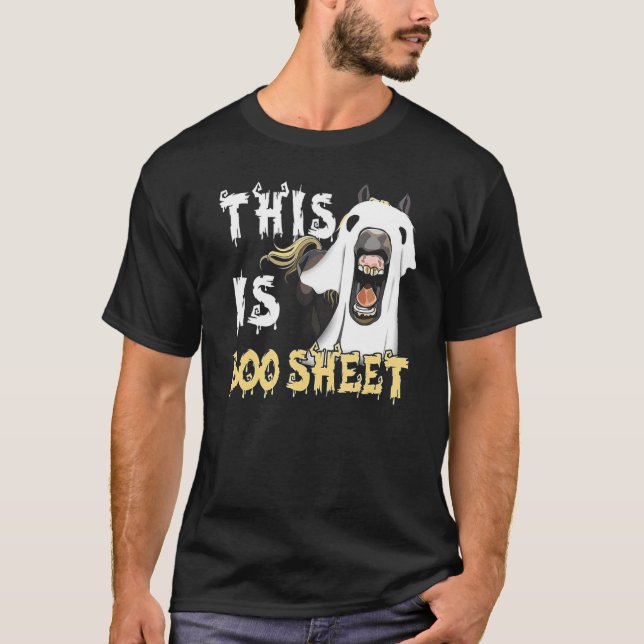 Camiseta Este É Boo Sheet Horse (Frente)
