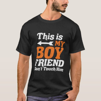 Camiseta Este É Meu Amigo Não O Toquem Por Humor