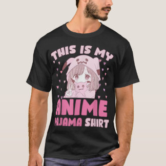 Camiseta Este é meu anime Pajama Cute Kawaii Anime n Girl O