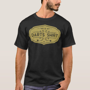 Camiseta Este É Meu Dardo Engraçado Dizendo Jogador De Dart