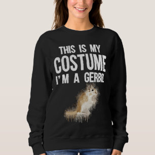 Camiseta Este É Meu Disfarce Eu Sou Um Gerbil Cute Hallowe
