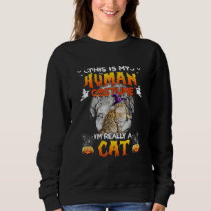 Camiseta Este É Meu Disfarce Humano Eu Sou Realmente Um Gat