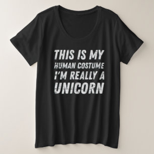Camiseta Este É Meu Disfarce Humano Eu Sou Realmente Um Uni
