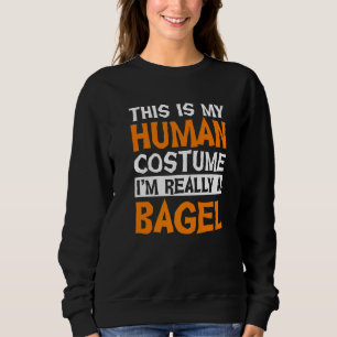 Camiseta Este É Meu Disfarce Humano Na Verdade Sou Um Bagel