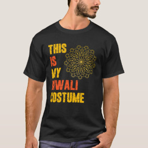 Camiseta Este é meu Diwali Custom Diwali com Deepawa