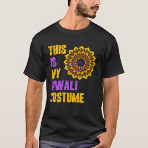 Camiseta Este é meu Diwali Happy Diwali com Deepawali Lam