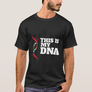 Camiseta Este É Meu Dna Orgulhoso Patriótico Paraguai