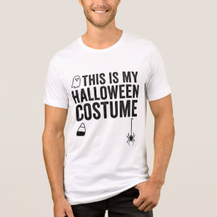 Camiseta Este É Meu Fantasia de Halloween Engraçado 2026