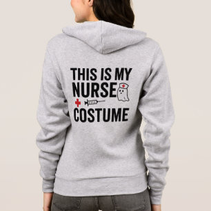 Camiseta Este É Meu Fantasma De Fantasia De Enfermeira De H