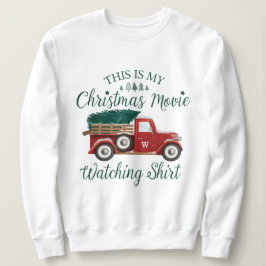 Camiseta Este É Meu Filme De Natal Assistindo