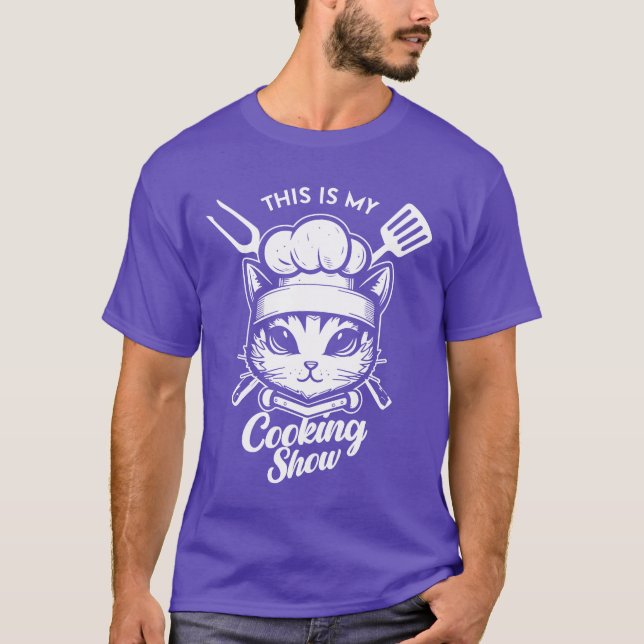 Camiseta Este é meu garoto de programa de culinária (Frente)