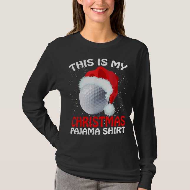 Camiseta Este É Meu Golfe Engraçado Favorito (Frente)