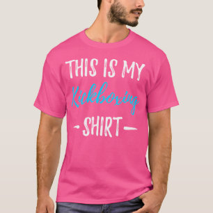 Camiseta Este É Meu Kickboxer Engraçado