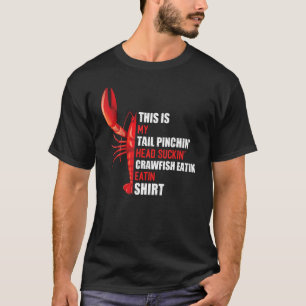 Camiseta Este é meu lagosta comendo lagosta cajun boil Pa