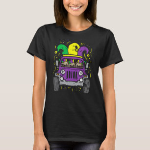 Camiseta Este É Meu Mardi Gras Pajama Carnavais De Máscara