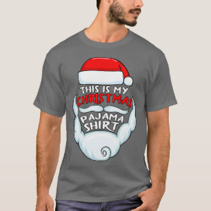 Camiseta Este É Meu Natal Pajama Engraçado