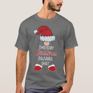 Camiseta Este é meu Natal Pijama Engraçado Natal