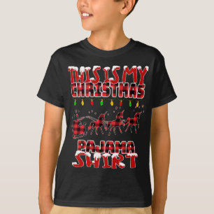 Camiseta Este É Meu Papais noeis Engraçados De Natal Reinde