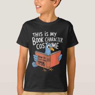 Camiseta Este É Meu Personagem De Livro Costume Engraçado P