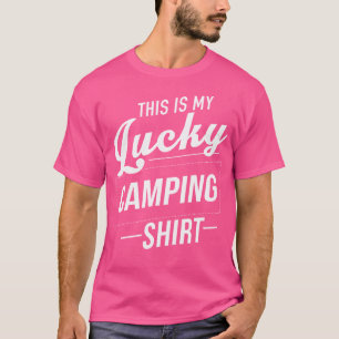Camiseta Este É Meu Presente Perfeito De Caminho De Acampam