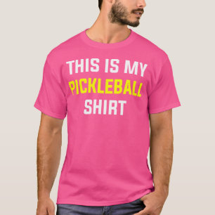 Camiseta Este É Meu Slogan Engraçado De Pickleball Dizendo