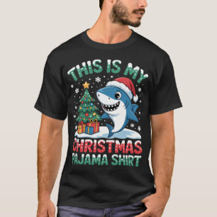 Camiseta Este É Meu Stingray De Peixe De Natal Pijama De Na