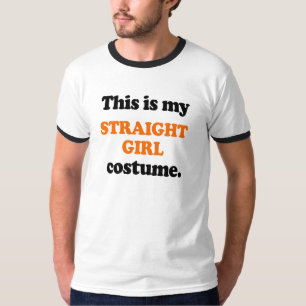 Camiseta Este é meu traje reto da menina