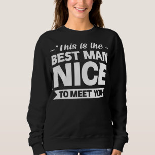Camiseta Este É O Besy Man Que Prazer Em Conhecê-Lo.