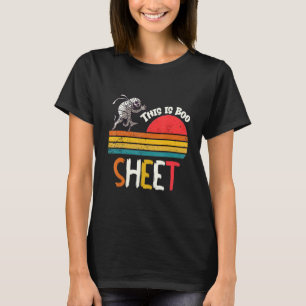 Camiseta Este É O Boo Sheet Ghost Ghosts Halloween Scary