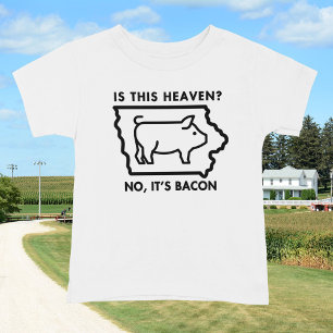 Camiseta Este É O Céu? Não, é hilário de Bacon