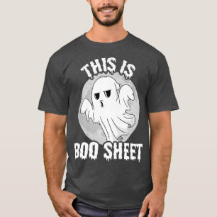Camiseta Este É O Dia de as Bruxas engraçado Do Boo Sheet G