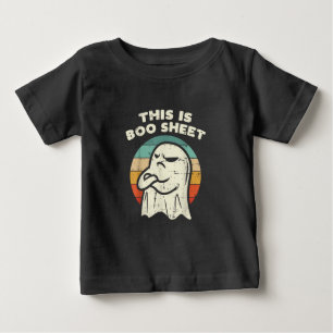Camiseta Este é o Fantasma Boo Sheet Retro Fantasia de Hall