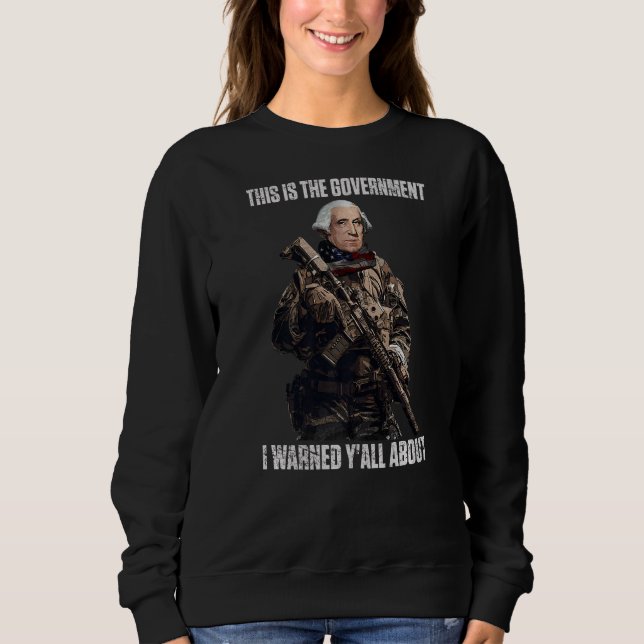 Camiseta Este É O Governo Que Os Fundadores Nos Avisaram So (Frente)