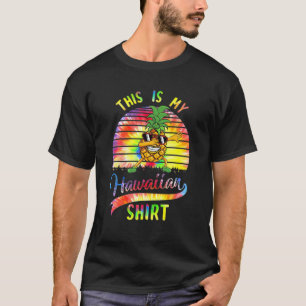 Camiseta Este É O Meu Abacaxi De Praia Havaiano
